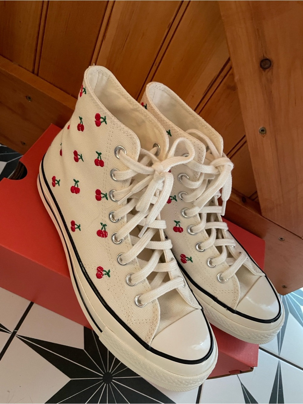 Converse: All Star Cherry High Tops